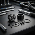 FOX Service Set Topcap Assy FLOAT LC NA2 32 Black für präzise Federgabel Wartung und Performance Upgrade. Fahrradteile.