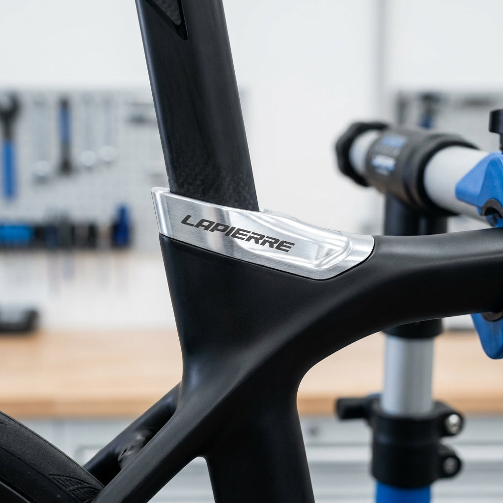 Lapierre Sattelstützkeil für Pulsium Rennrad. Original Aluminium Klemmkeil sichert Sattelstütze im Carbon-Sitzrohr.