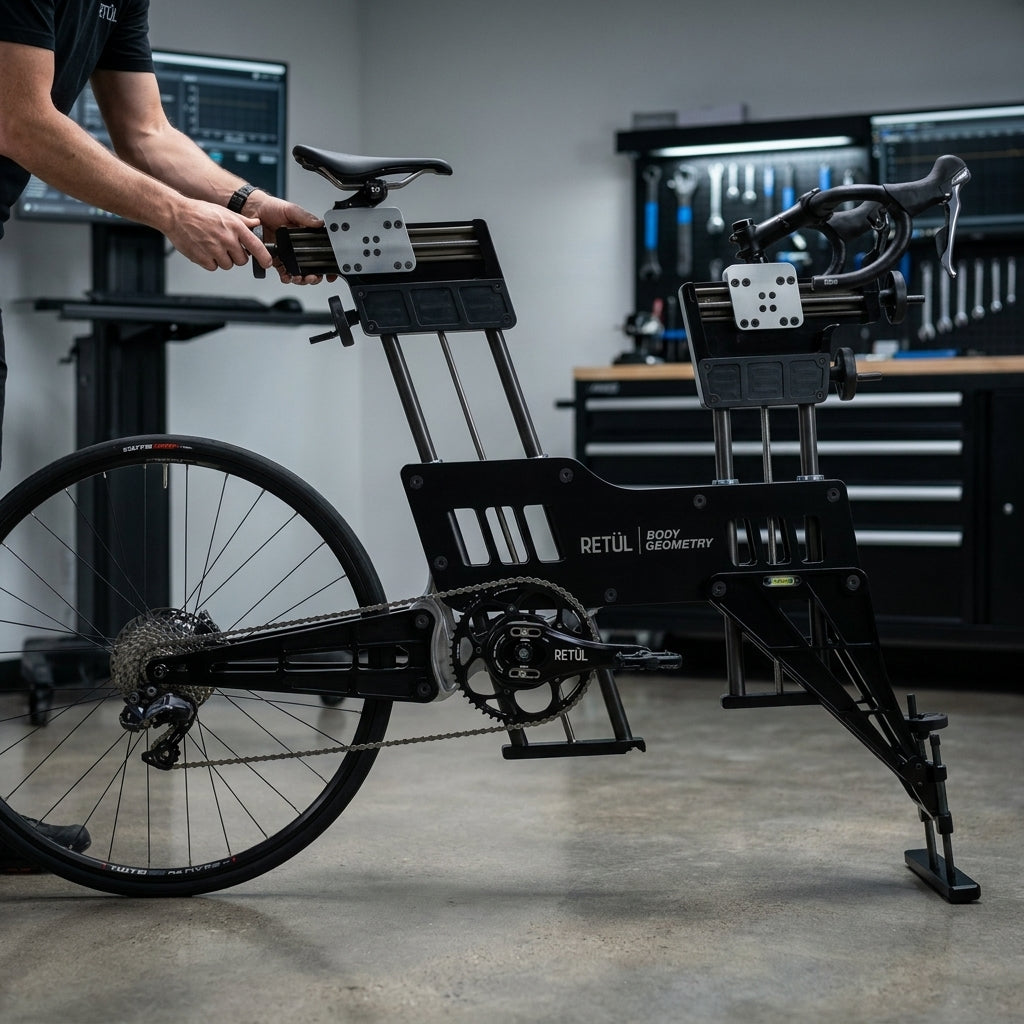 Specialized MUVE SL Bikefitting Werkzeug schwarz für präzise Sitzpositionsanalyse und Ergonomie im Fahrrad-Shop.