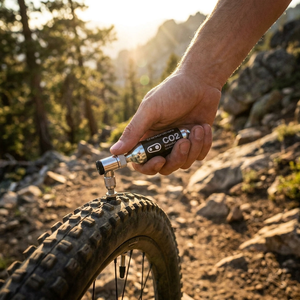 Crankbrothers CO2 Kartuschen 16g Gewinde Refillpack (30 St.) für schnelle Fahrradreifen-Pannenhilfe unterwegs. Zuverlässig & effizient.