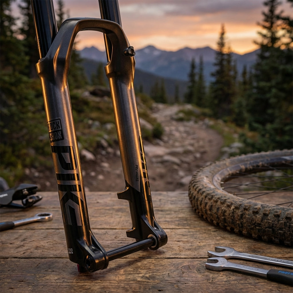 RockShox Pike LowerLeg 27.5 Boost Diff. Black. Federgabel Tauchrohr für Mountainbike Reparatur & Performance Upgrade mit PRV Ventilen.