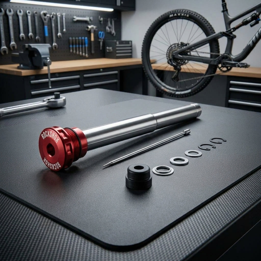Rockshox RS Dämpfer Schaft Assembly Standard Vivid C1+ (2024+). MTB Federung Ersatzteil für präzise Performance.