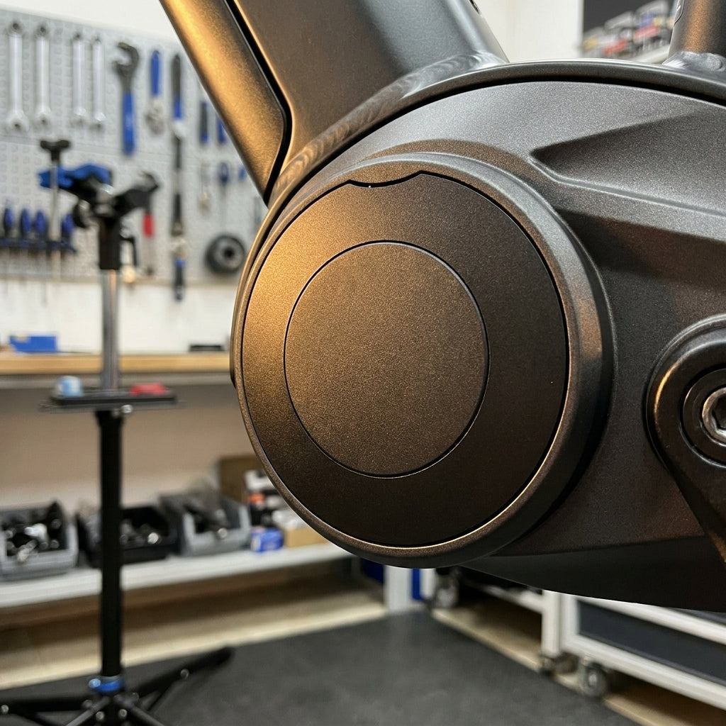 BOSCH Abdeckring Active/Performance schwarz rechts für E-Bike Motoren. Original Ersatzteil, präzise Passform, Modelljahr 2014+.