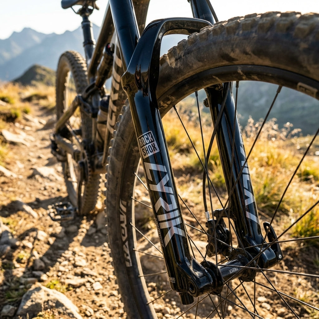 RockShox Lyrik Ultimate 29 BOOST Lower Leg, Glanzschwarz. Federgabel-Ersatzteil für Mountainbikes. 15x110mm.