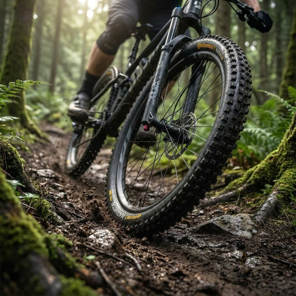 Continental Magnotal Trail Grip Faltreifen 27,5x2,60" für All-Mountain & Trail, schwarzes MTB-Reifenprofil mit Top-Grip.