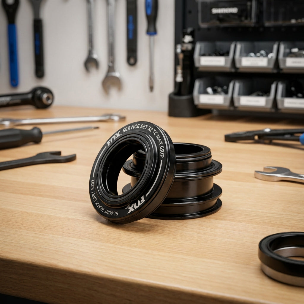 FOX Service Set 32 TC MAX GRIP Black Cart Assy für präzise Federgabel-Wartung und Performance-Upgrade am Mountainbike.