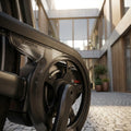 Horn Kettenschutz Catena AB09 für Bosch E-Bike Antrieb 44Z in Schwarz für saubere Kleidung und Kettenschutz.