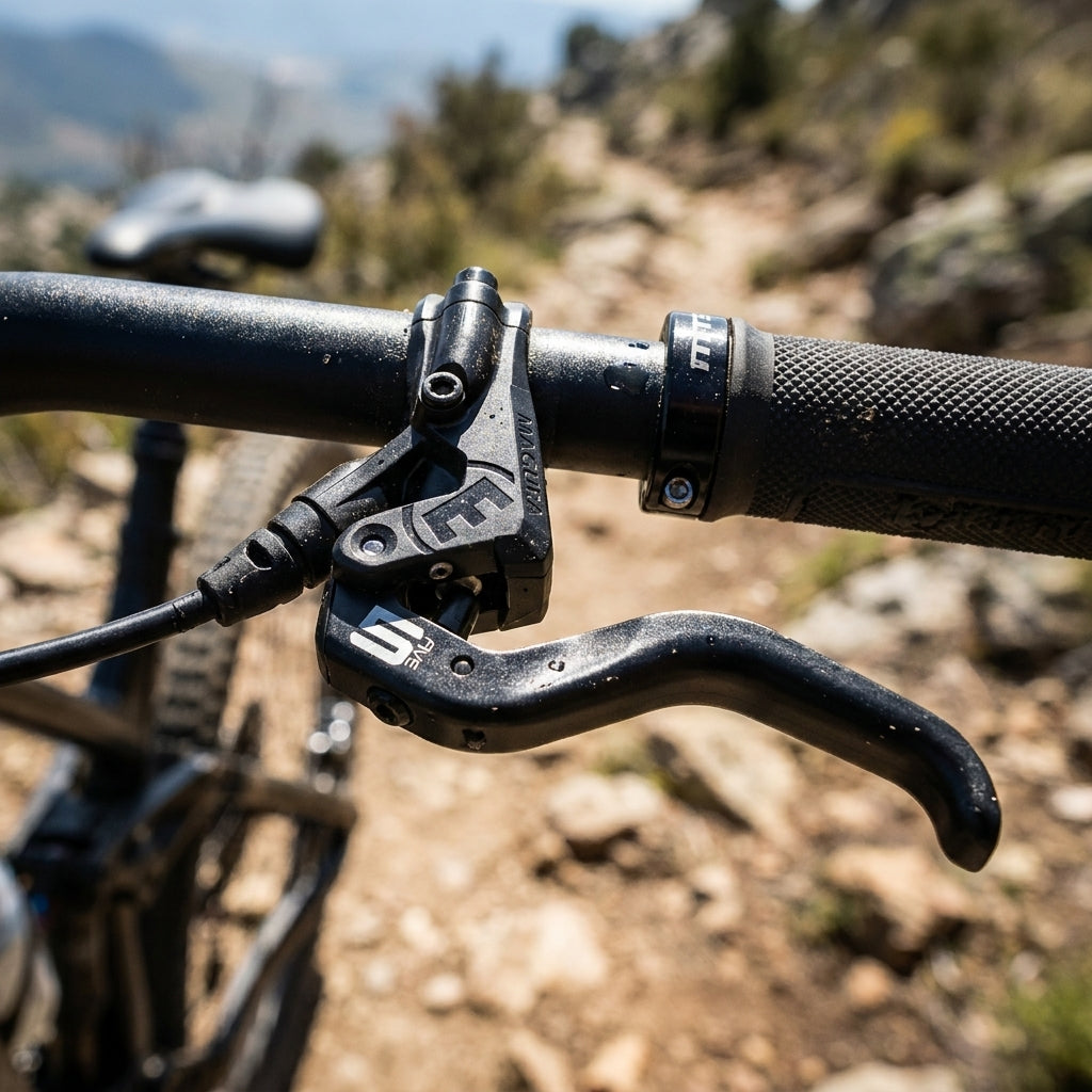 MAGURA Bremsgriff MT5 Aluminium 2-Finger Hebel für Mountainbike. Präzise Bremskontrolle auf Trails und Downhill.