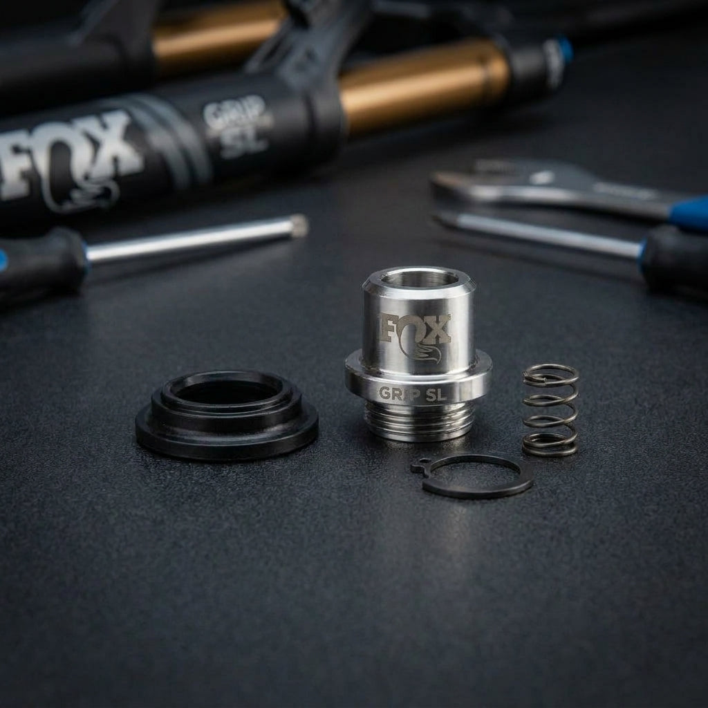 FOX Service Set GRIP SL Bottom Stud Interface Parts für Federgabel Wartung. Präzise Ersatzteile für optimale Funktion.