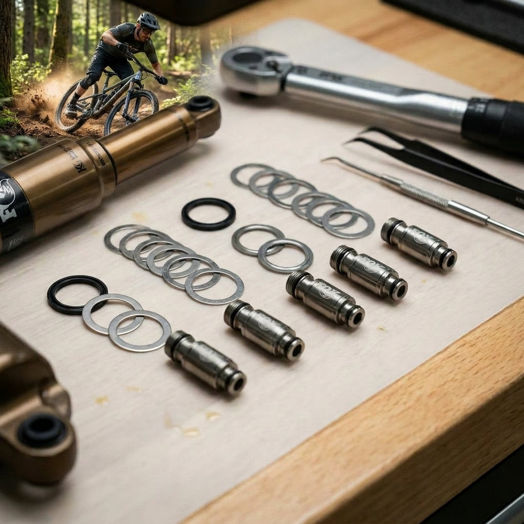 FOX Service Set Valve Stack Assy für Float SL Dämpfer. Präzise Wartung, Top-Performance für Mountainbike Fahrwerk.