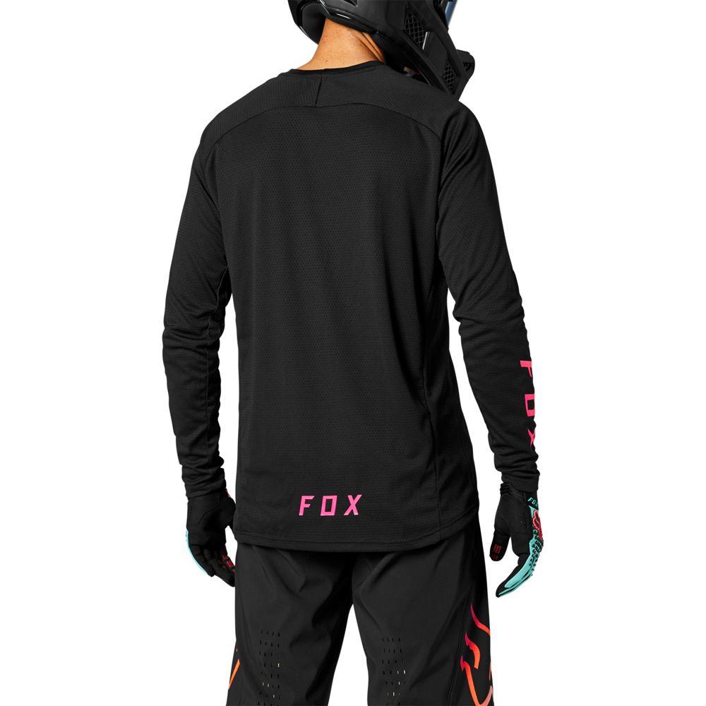 FOX DEFEND LS Jersey black Größe XL