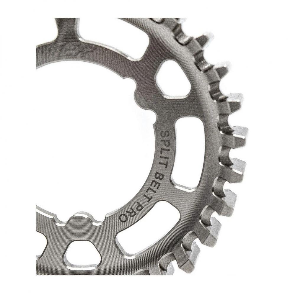 Veer Split Belt Pro Hintere Riemenscheibe, Alfine-Nexus, 3-Spline, 30 Z., silver