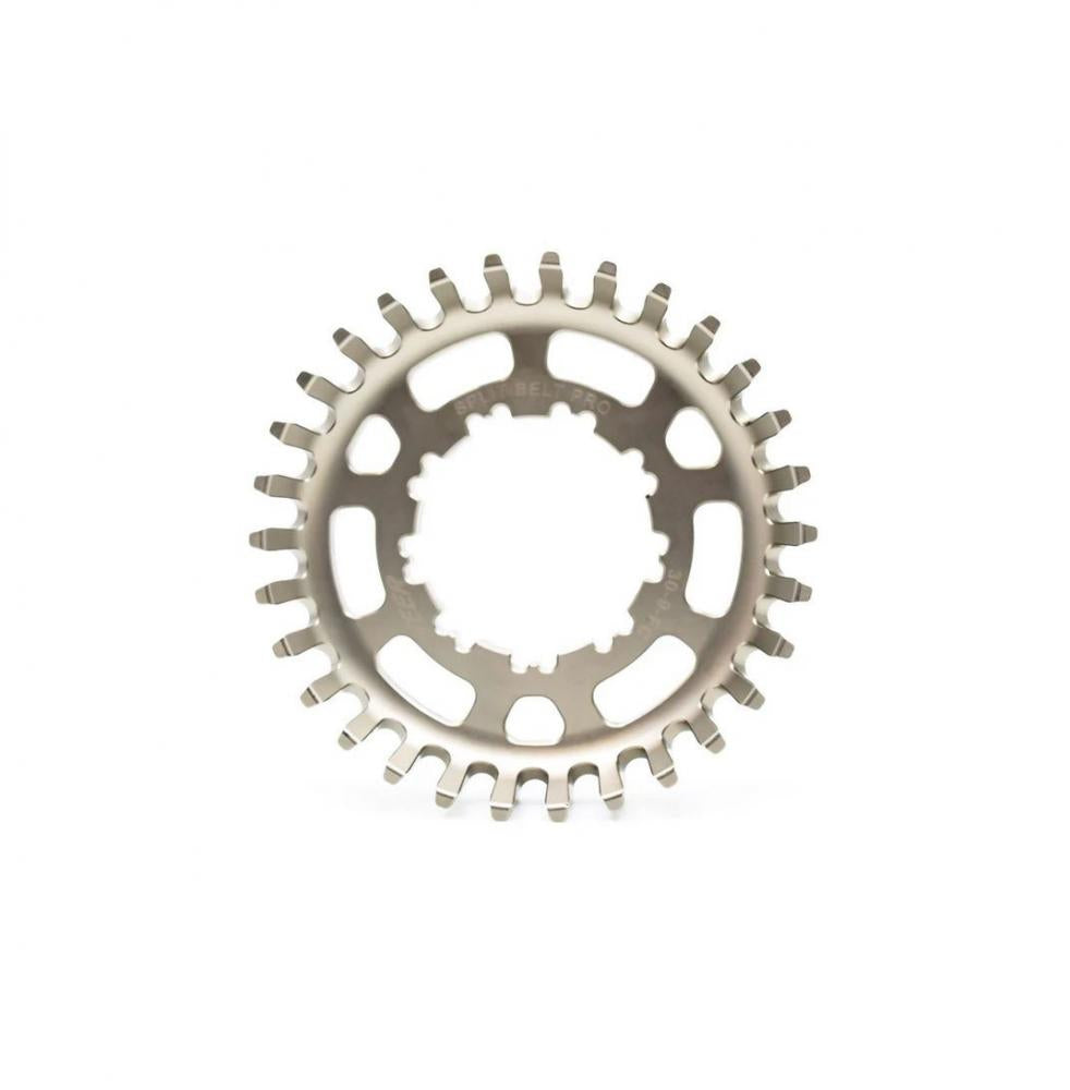 Veer Split Belt Pro Hintere Riemenscheibe, HG Freilaufkörper, 9-Spline, 30 Z., silver