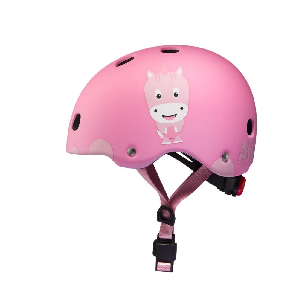 AFFENZAHN Micro Helm Einhorn Rosa Größe S
