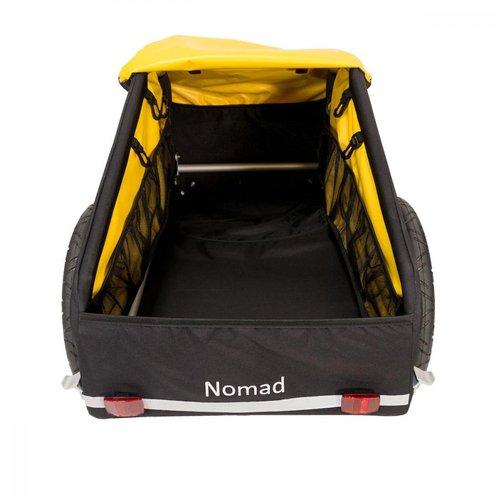 Burley Fahrrad-Lasten-Anhänger Nomad schwarz/gelb