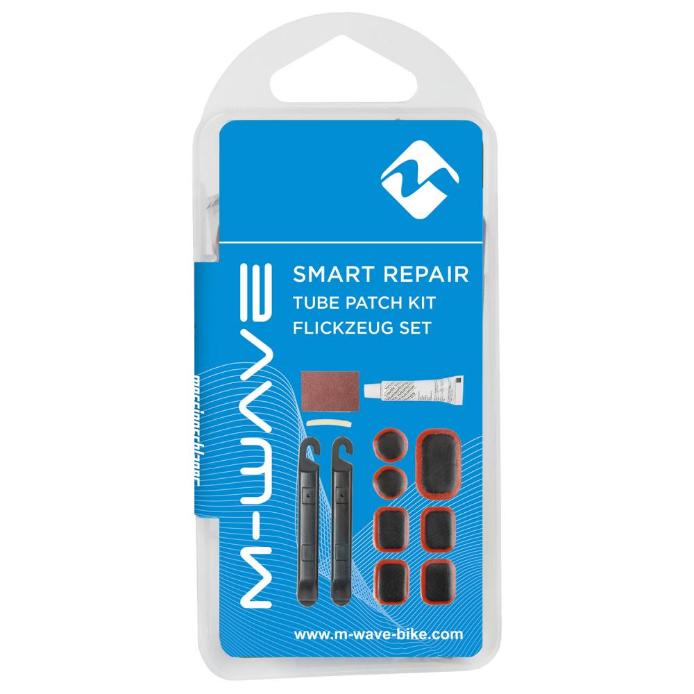 M-WAVE Smart Repair Reparaturset - Flick- & Reifenheber-Kit für Fahrradreifen