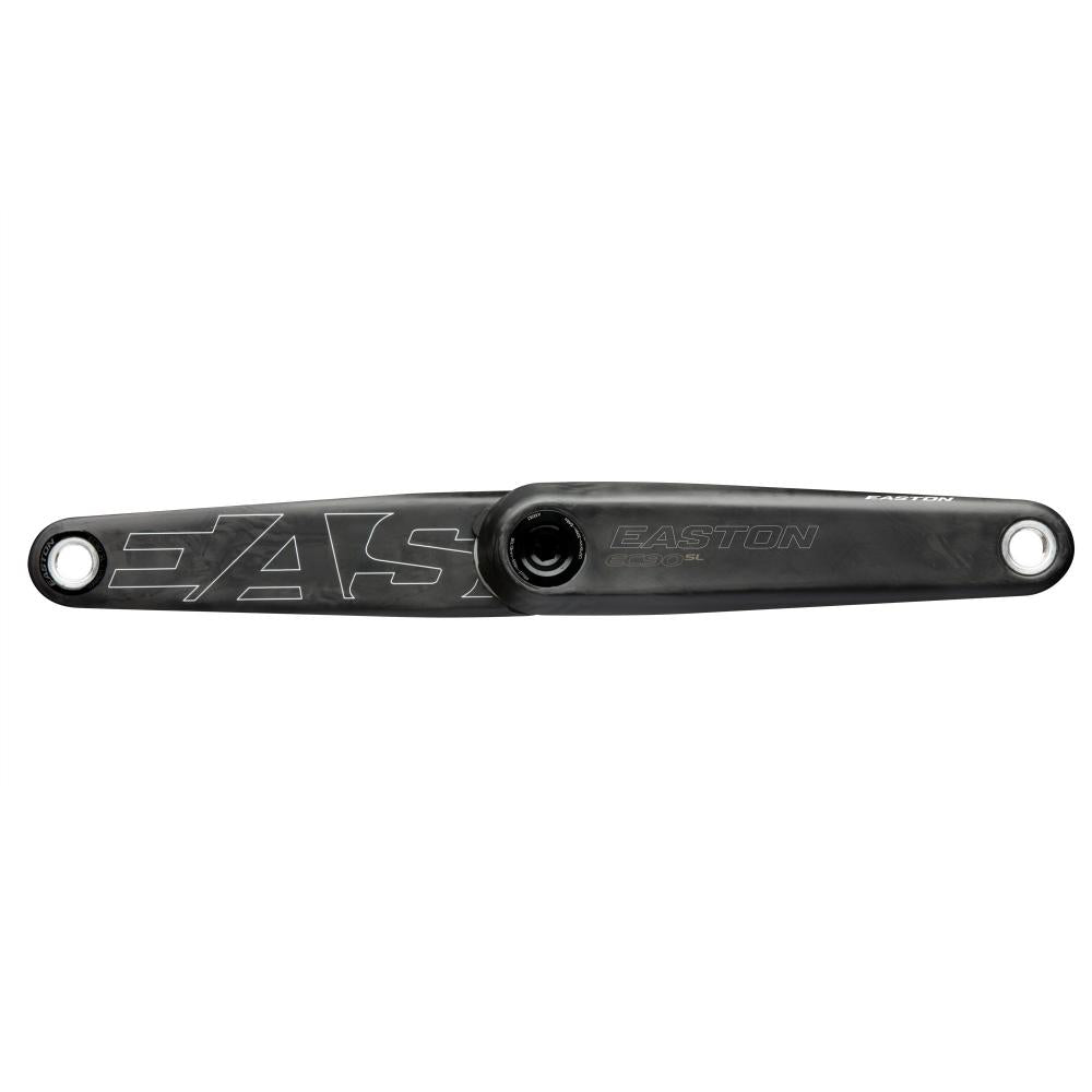 Easton EC90 SL Carbon Kurbel 172,5 mm, 129 mm, schwarz - leichte Performance-Kurbel für Rennrad & Gravel