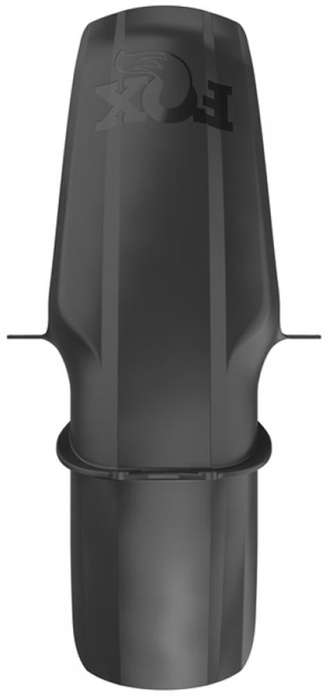 Schwarzes FOX Mud Guard XL Schutzblech für 36/38 MTB Federgabeln ab 2021 mit 4-Punkt-Befestigung zur Direktmontage.