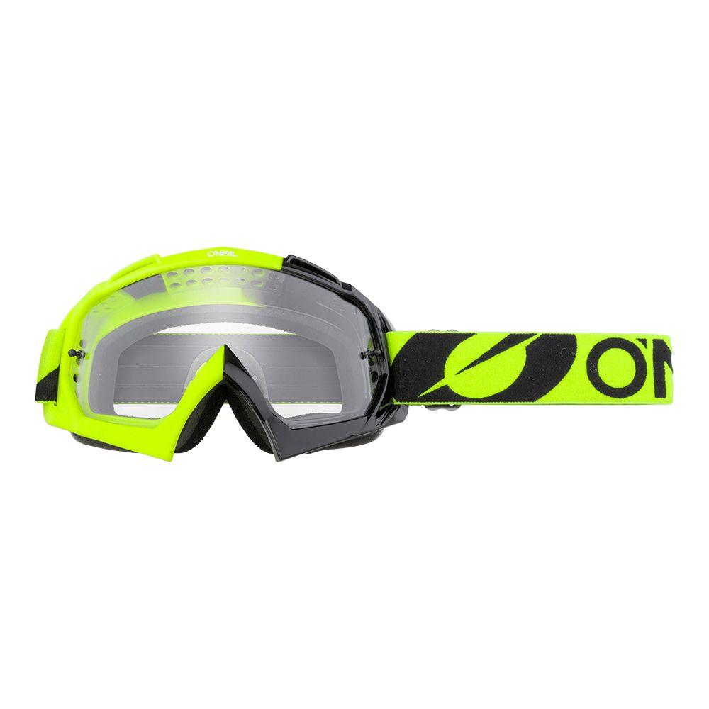 O´NEAL Brille B-10 Goggle TWOFACE black neon yellow clear