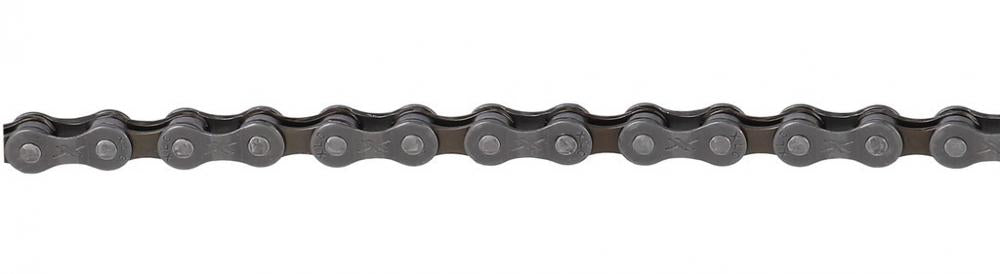 XLC Kette CC-C16 1/2x11/128Z 114 Glieder 9-fach grau/grau