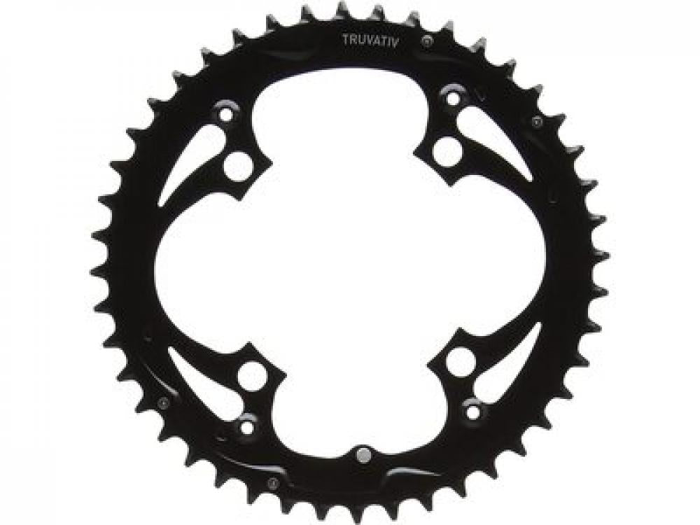 Truvativ Kettenblatt MTB;48T, LK104mm, Stahl, mattschwarz;(für 48-36-26T)