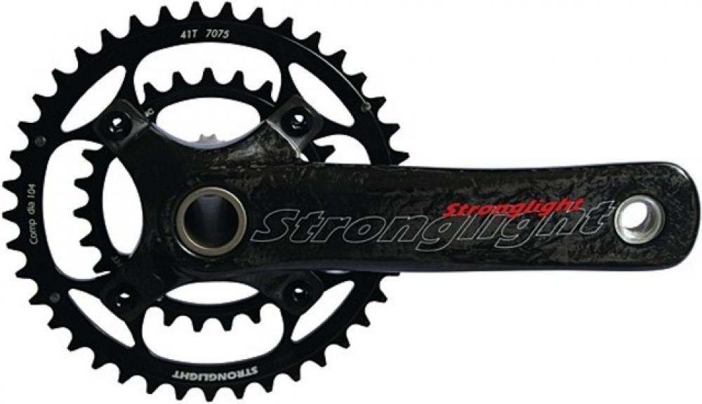 Kurbelgarnitur VISION DOUBLE Carbon 38/24 Z. 175 mm