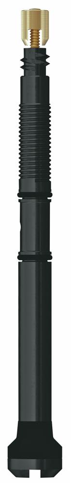SKS AIRSPY TL 81mm Ersatzventil für präzise Reifendruckmessung bei Tubeless-Reifen, inklusive 2 Aluminiumventile, Ventilhülsen, Rändelmuttern und Gummidichtringen