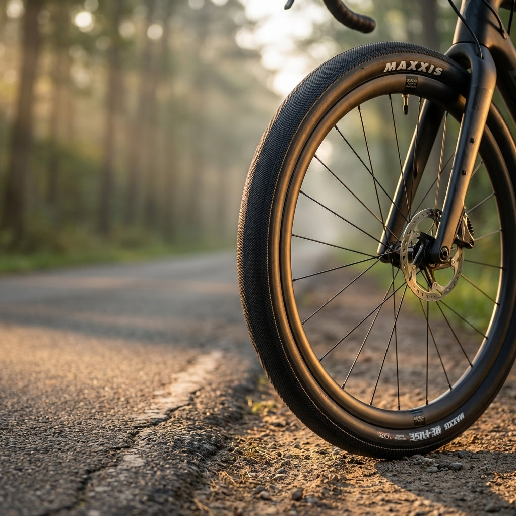 Maxxis Re-Fuse TLR Gravel Reifen 27.5x2.00 Zoll mit Maxxshield Pannenschutz für Training und Bikepacking Abenteuer.