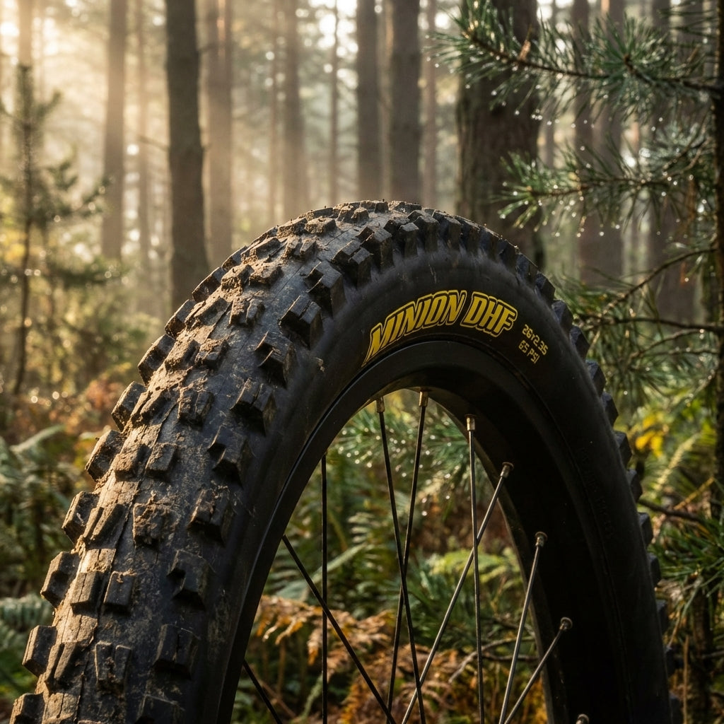 Maxxis Minion DHF 27,5 Zoll Faltreifen für Enduro und Freeride mit aggressivem Profil für maximale Kurvenkontrolle.
