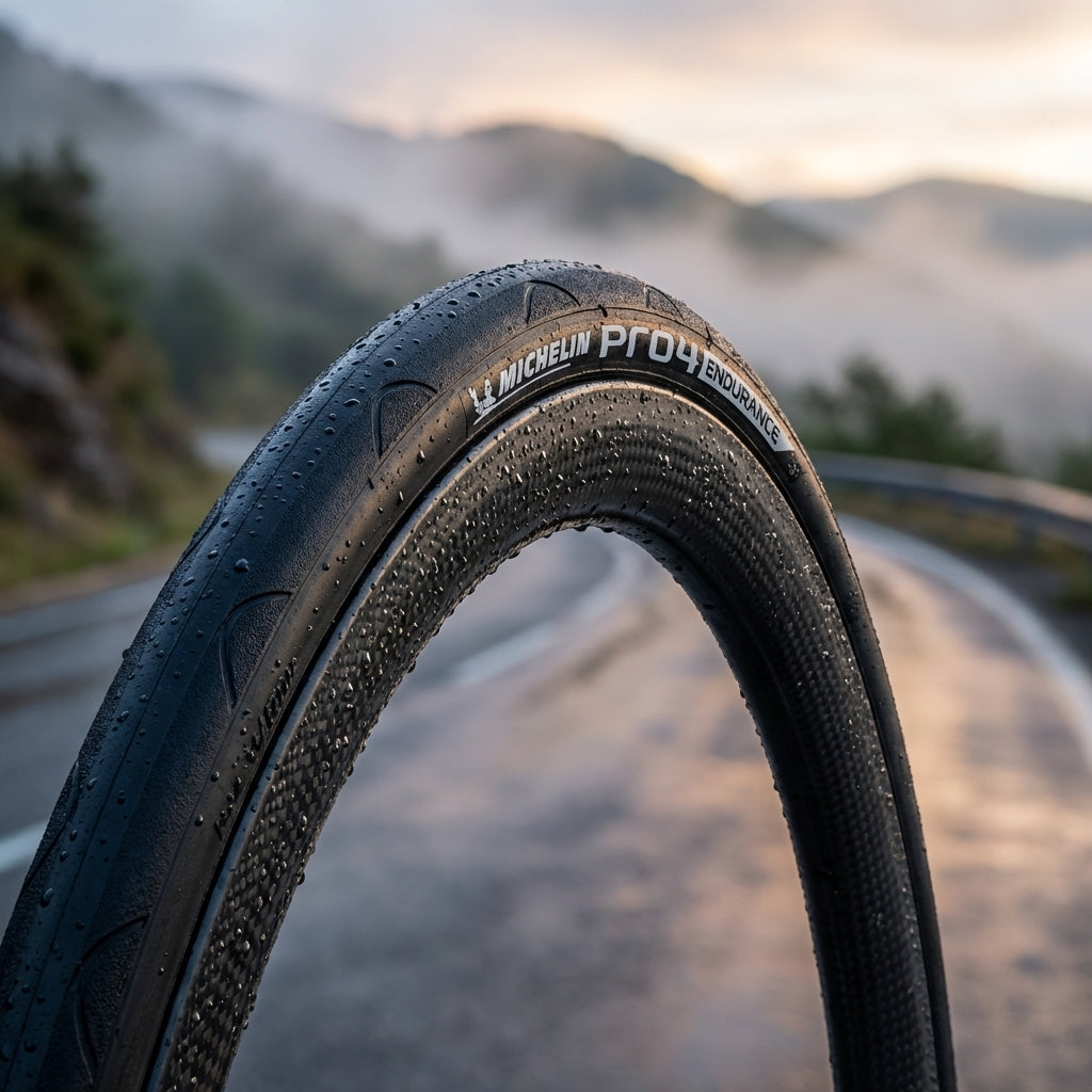 Michelin Pro4 Endurance Rennradreifen 23-622 schwarz faltbar mit hohem Pannenschutz und langer Laufleistung.