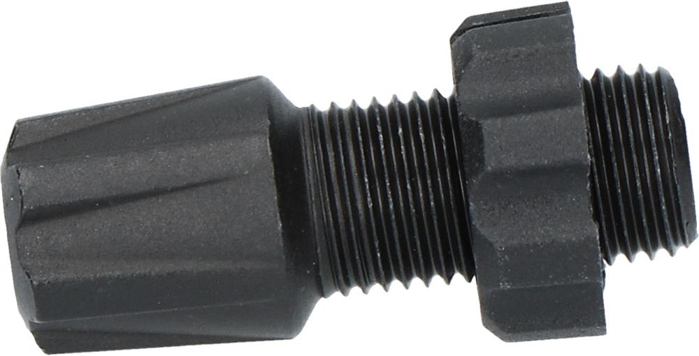 Schwarze SHIMANO Einstellschraube BL-C6000 M10x16mm mit Mutter für Fahrrad