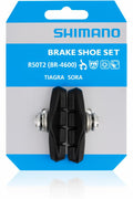 Shimano Bremsschuhe R50T2 50 mm für Rennbremse BR-4600/4500/3400/R450 - sichere Bremsleistung bei Nässe und Trockenheit