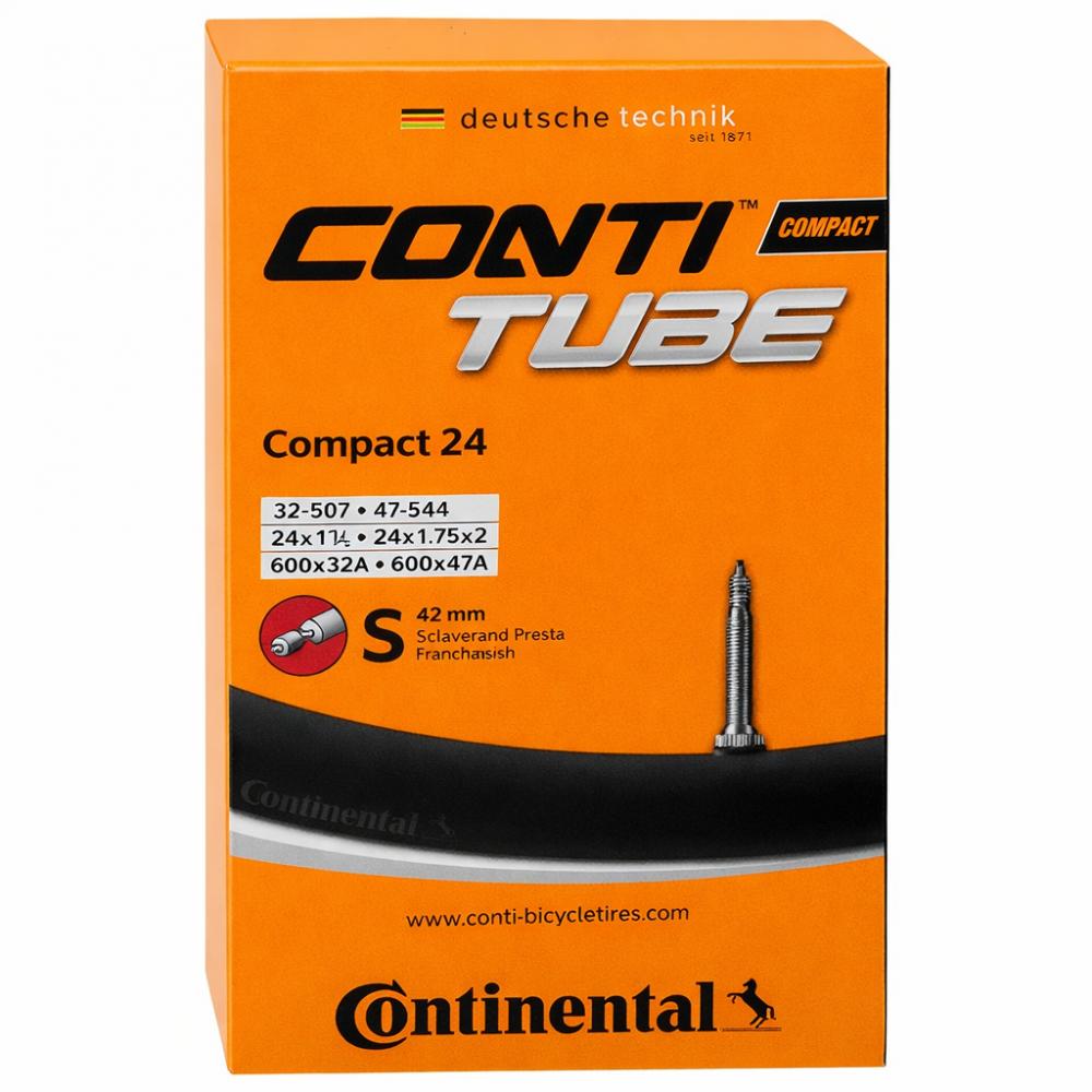 Continental Schlauch Conti 24x1.25-1.75" 32-47/507-544 S42, Compact 24 SV 42mm