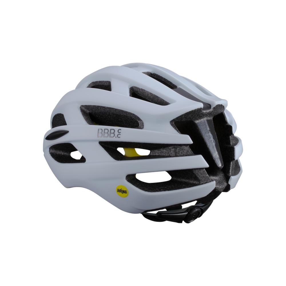 BBB Cycling BBB Helm Hawk MIPS L matt weiß - leichter Allround-Fahrradhelm mit Top-Schutz