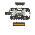 Exustar Pedal MTB E-PM-818-04 Duo mit Cleats schwarz silber