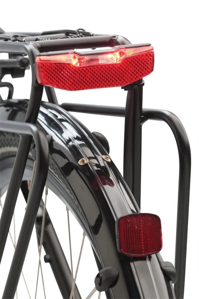 AXA LED-Dynamo-Rücklicht Blueline Steady - Standlichtfunktion für sicheres Radfahren