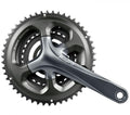 SHIMANO Kurbelgarnitur TIAGRA FC-4703 10-fach 172,5 mm 50-39-30 Zähne Grau - effiziente Schaltperformance