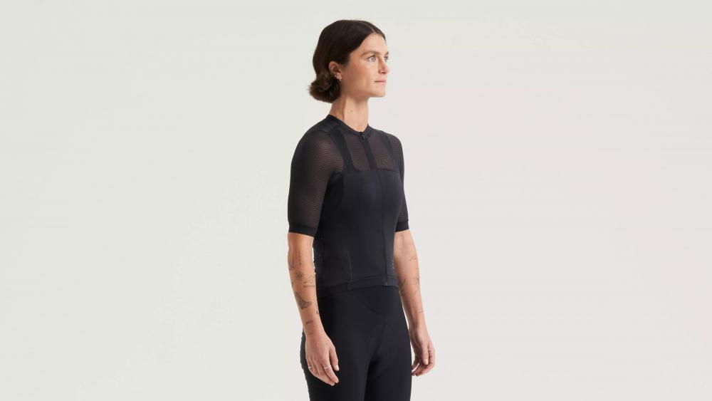 PRIME LT JERSEY SS WMN BLK XS - Trikot