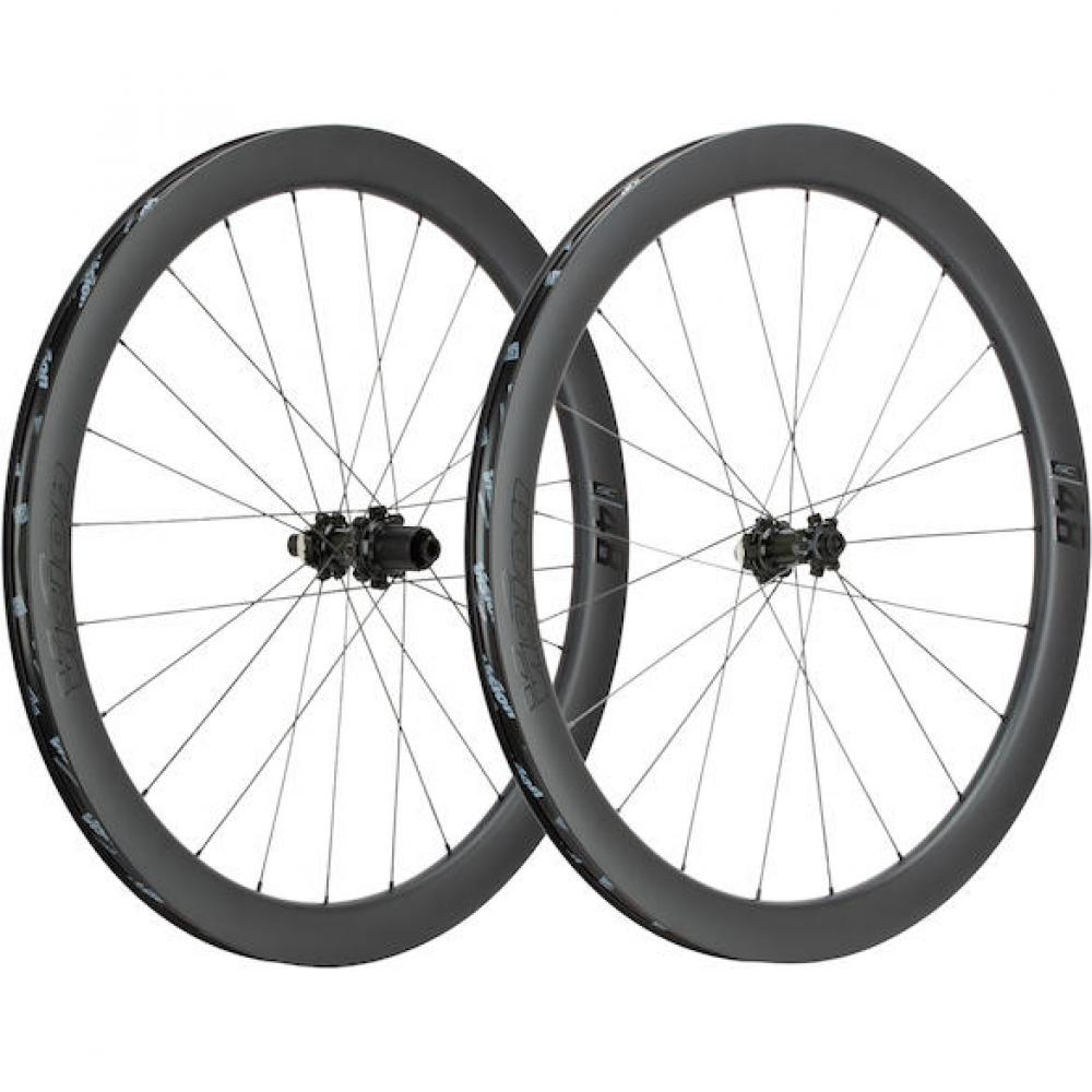 Vision Laufradsatz SC 48 i25 Disc 622x25x48 mm Schwarz - aero-optimierter Carbon-Allrounder