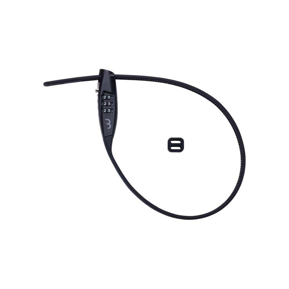 BBB Cycling BBB Schloss Zip-Ty 3.5mmx450mm schwarz 3.5mm x 450mm - ultraleichtes Kabelschloss
