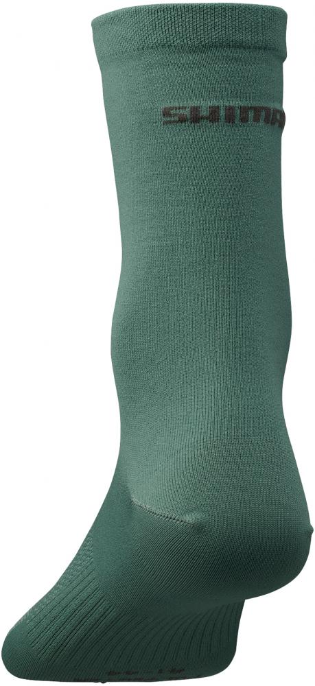 SHIMANO PERFORMANCE SOCKS SAGE GREEN Gr. S/M GREEN - atmungsaktive Radsocken