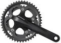 SHIMANO Kurbelgarnitur FC-CX50 10-fach Kurbelgarnitur - 10-fach, 170 mm, 46-36 Zähne, 36 Zähne, Schwarz