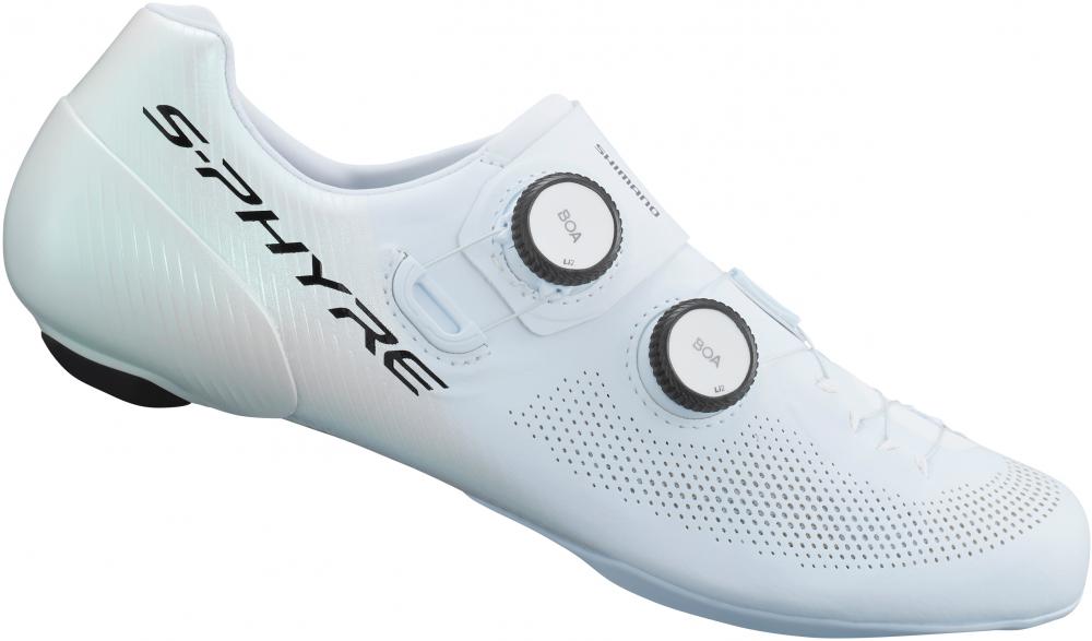 SHIMANO RC903 Rennradschuhe - SPD-SL, Damen/Herren, Wide, Größe 43, Weiß