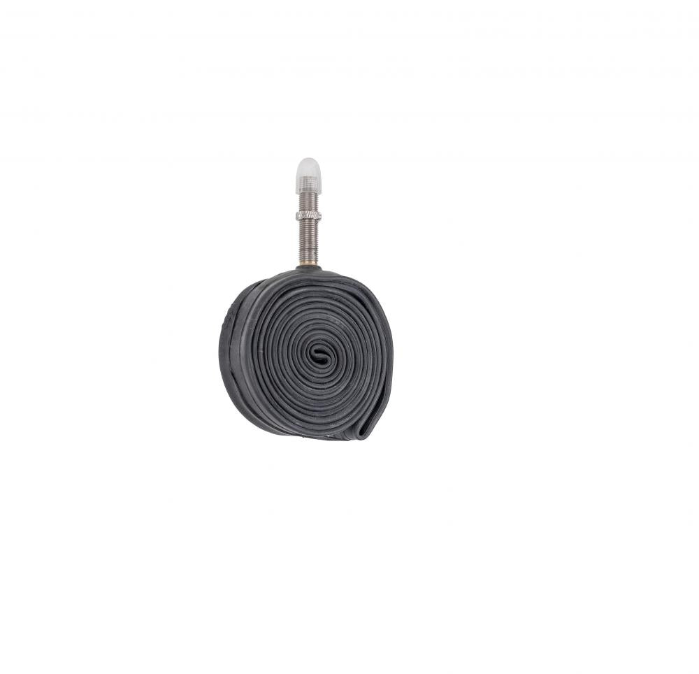 Aufgerollter Schwalbe Schlauch AV7B 20 Zoll für Fahrrad und Rollstuhl mit 40mm Autoventil.