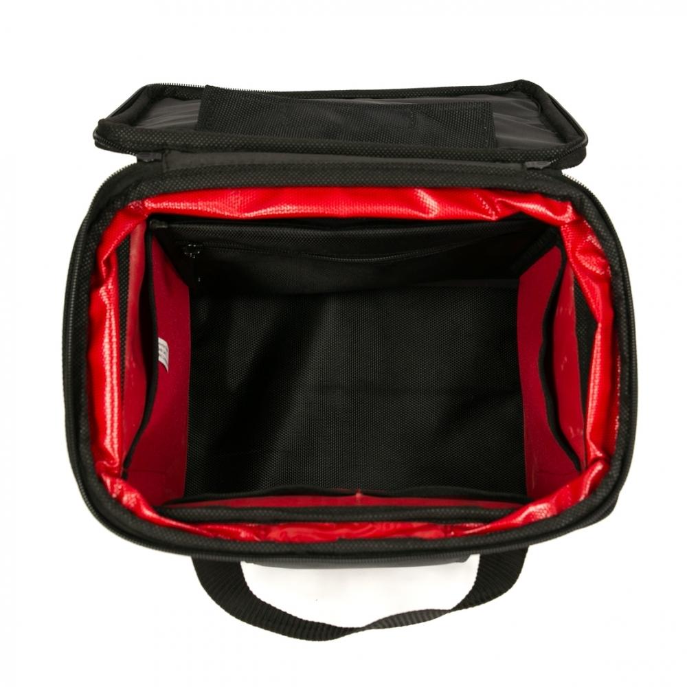 Haberland Lenkertasche 10l Max Plus schwarz - geräumige Lenkertasche mit KLICKfix