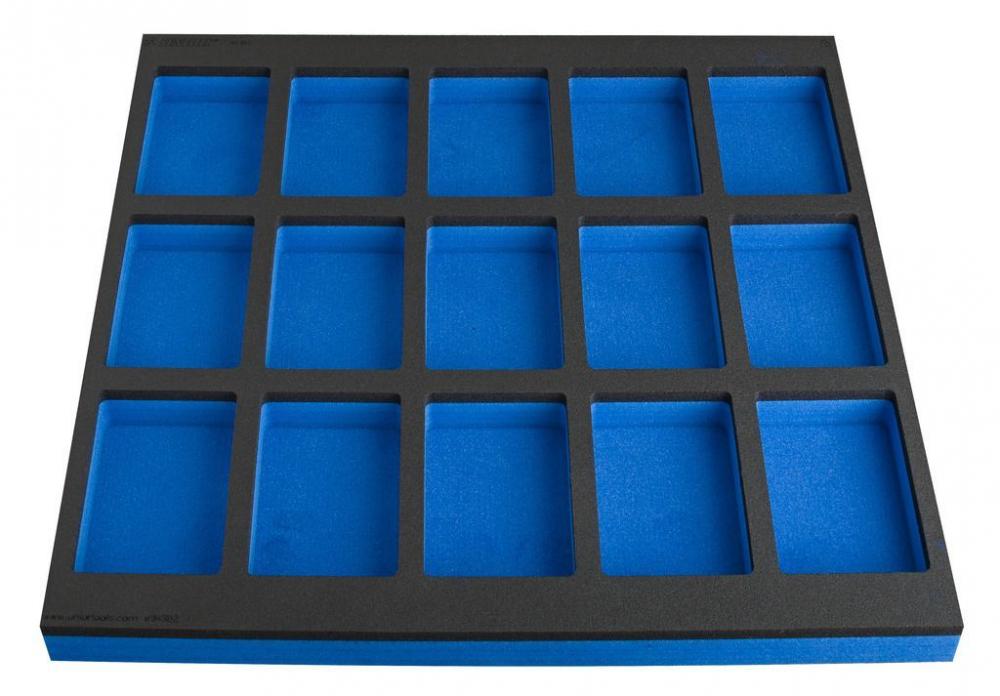 Unior Ltd. Unior VL990WD2 SOS Modul mit 15 Ablagefächern für Werkbank Schublade breit - 562x570mm - Ablageschale