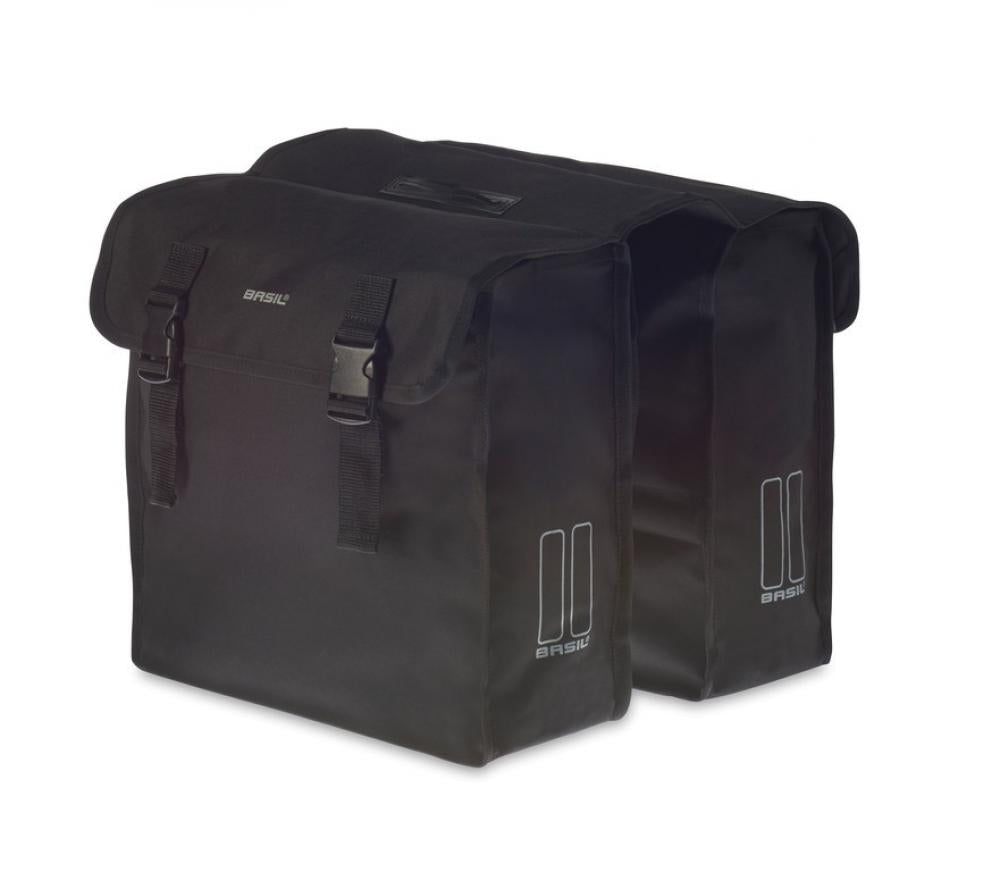 Basil Doppelpacktasche Mara XL schwarz 36x14x42,5cm 35l