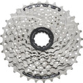 Silberne Shimano Acera CS-HG41 8-fach Kassette mit 11-30 Zähnen für Trekking- und MTB-Schaltungen.