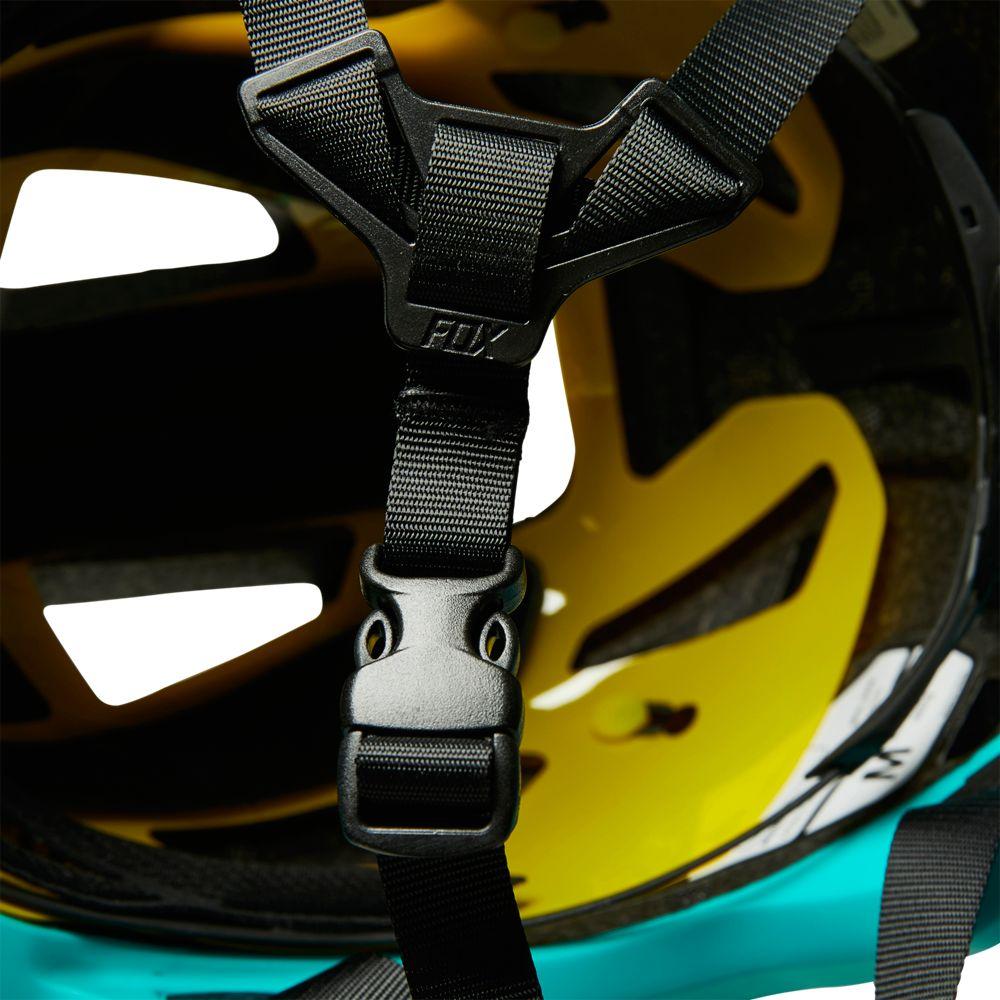 Fox Helm Speedframe MIPS Blocked Turquoise Größe L