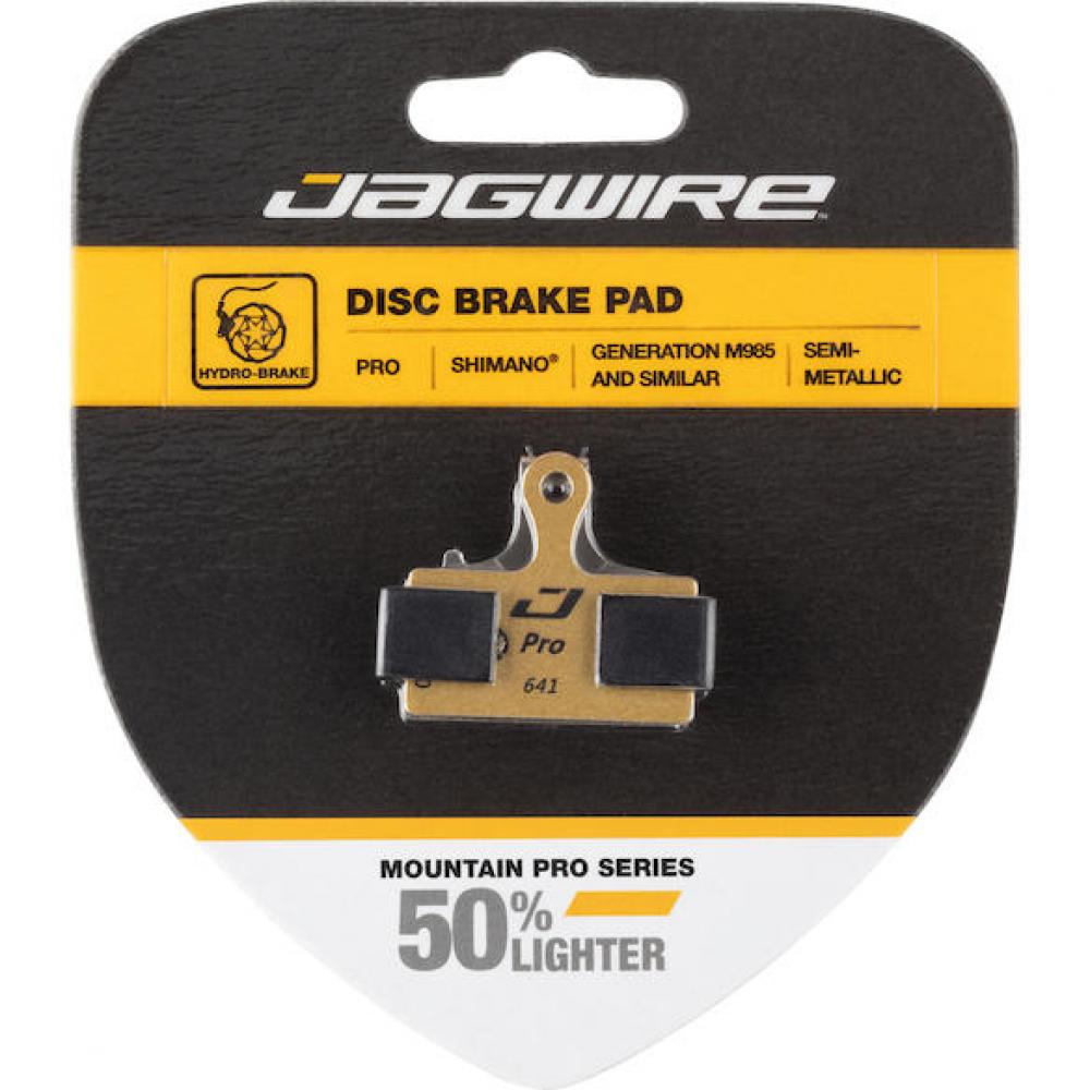 Jagwire Bremsbeläge Disc Pro Semi-Metallic Shimano/Tektro - 50g Leichtgewicht für E-Bike & Sport